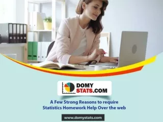 A Few Strong Reasons to require Statistics Homework Help Over the web