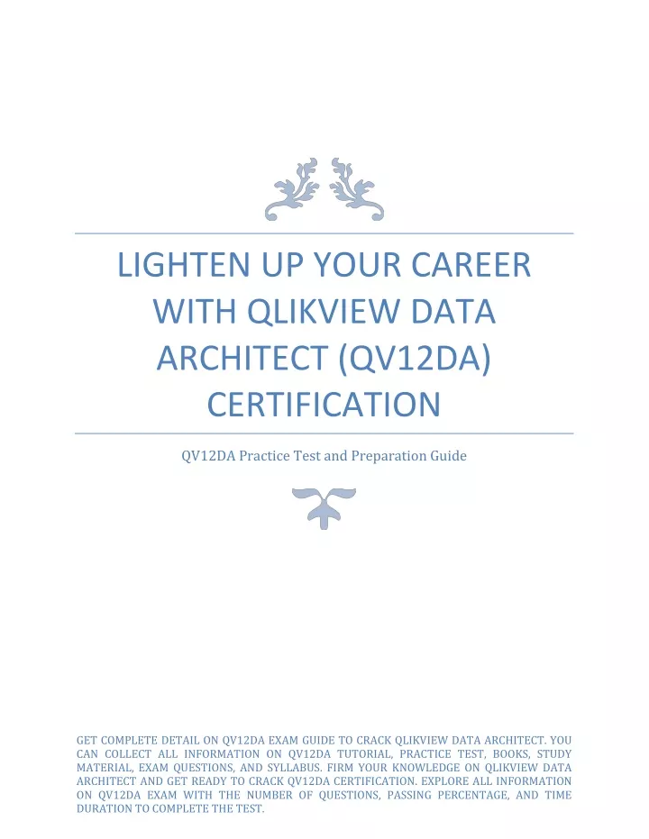 lighten up your career with qlikview data
