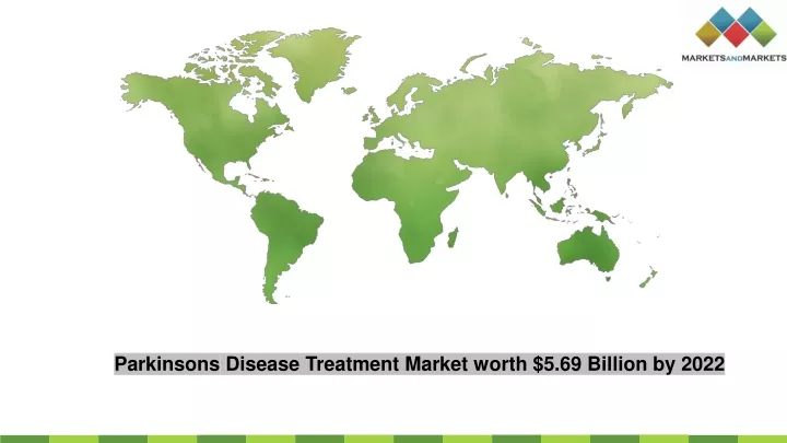 parkinsons disease treatment market worth