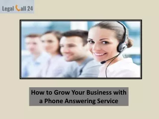 How to Grow Your Business with a Phone Answering Service