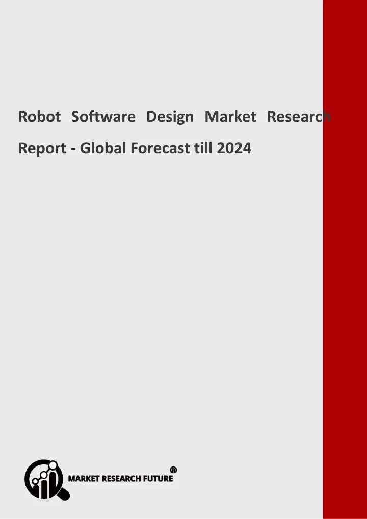 robot software design market research report
