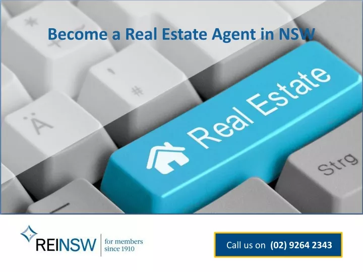 become a real estate agent in nsw