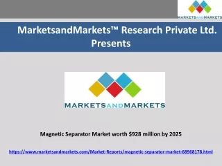 Magnetic Separator Market