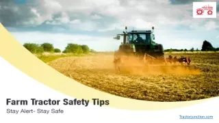 Tractor Safety Tips