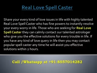 91-8557014282 Black magic specialist in California