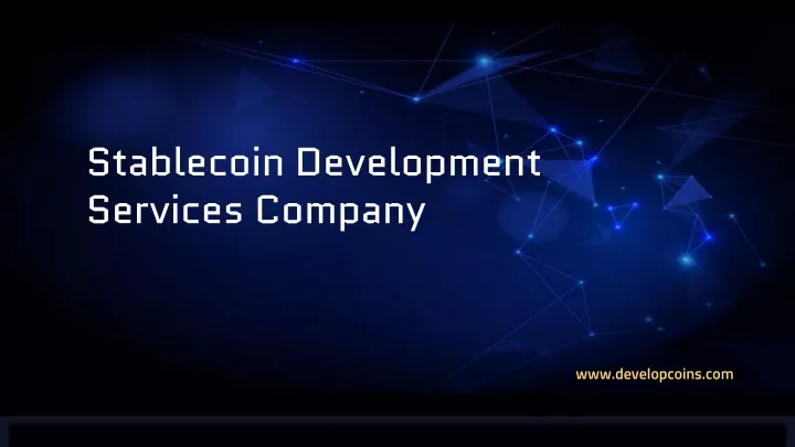 stablecoin development services company