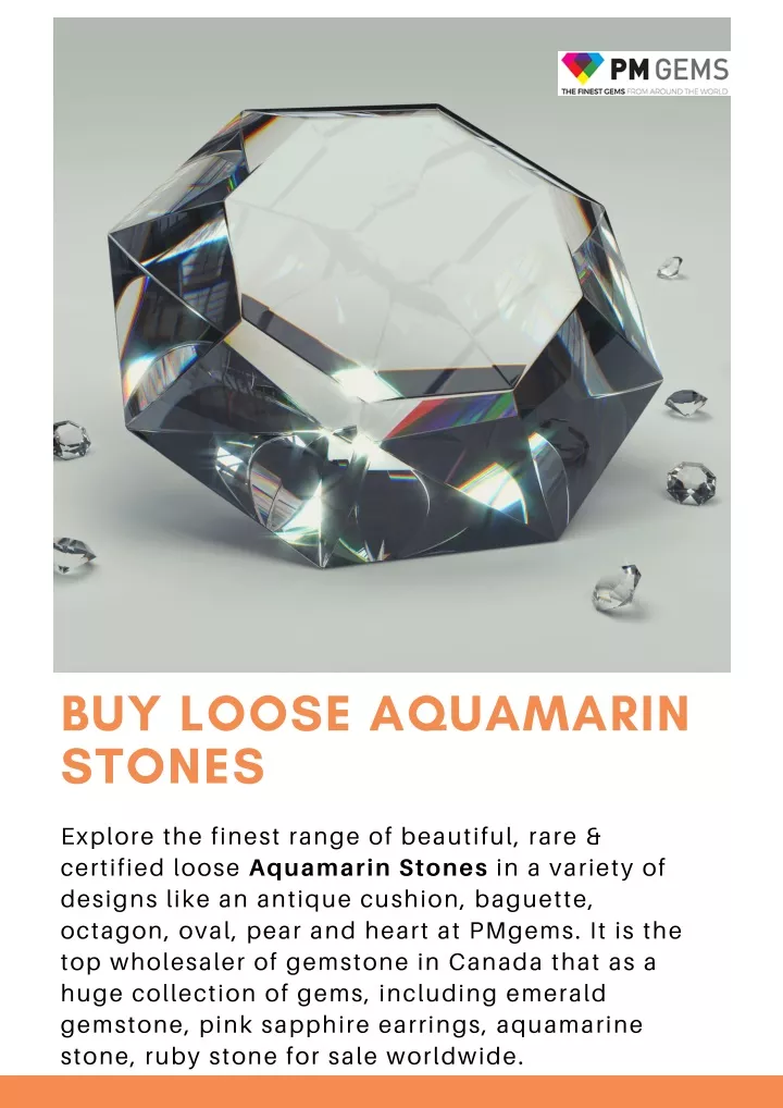 buy loose aquamarin stones