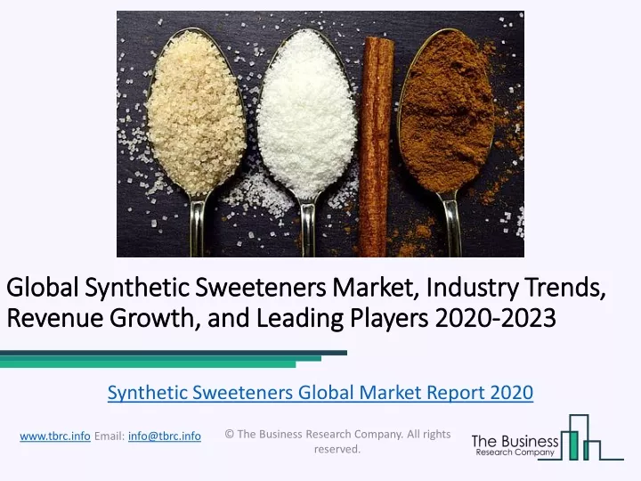 global global synthetic sweeteners synthetic