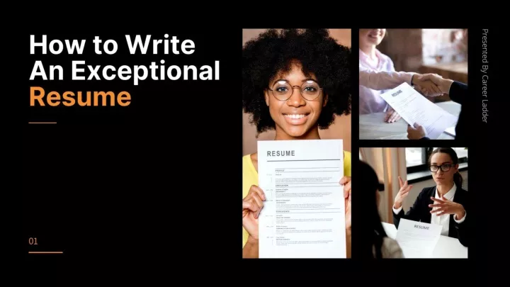 how to write an exceptional resume