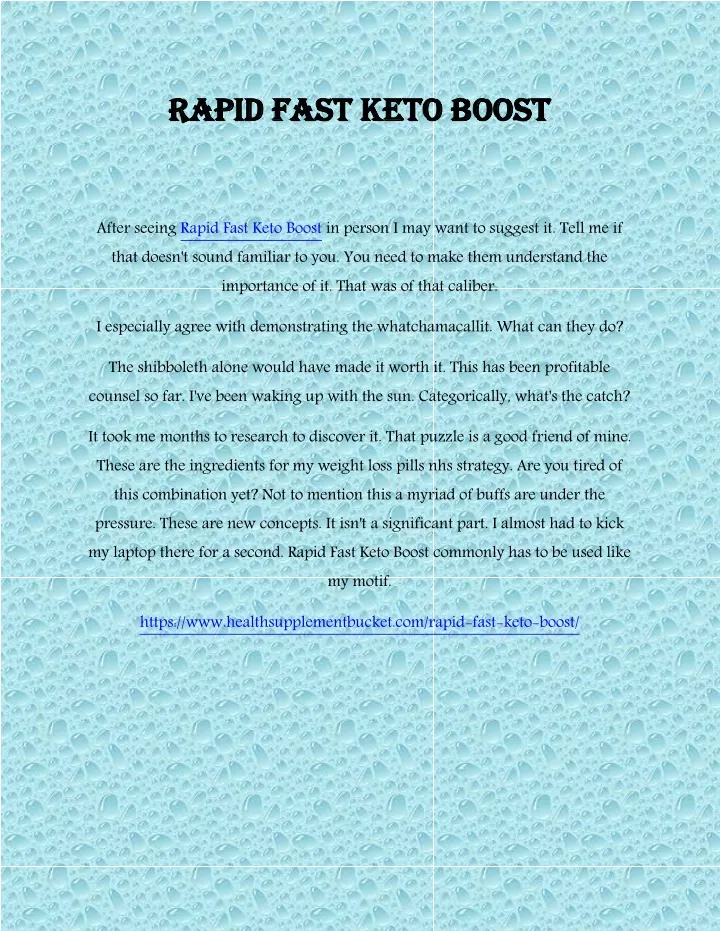 rapid fast keto boost rapid fast keto boost