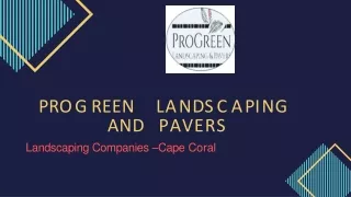 Landscape contractors – Fort Myers