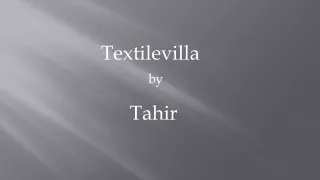 Textile villa  is one of the best online clothing store in India.