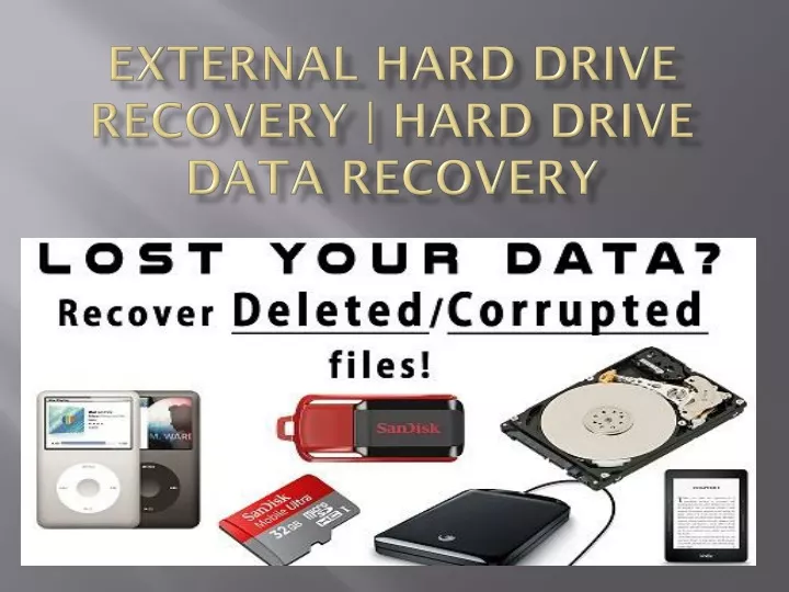 external hard drive recovery hard drive data recovery