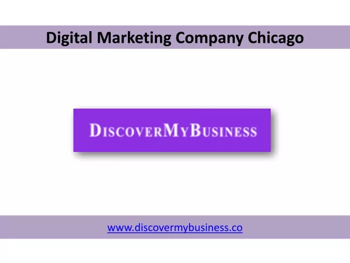 digital marketing company chicago