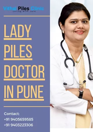 Lady Piles Doctor in Pune