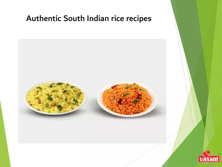 authentic south indian rice recipes