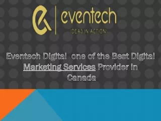 Eventech Digital - Digital Marketing Agency