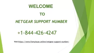 Netgear Support Number
