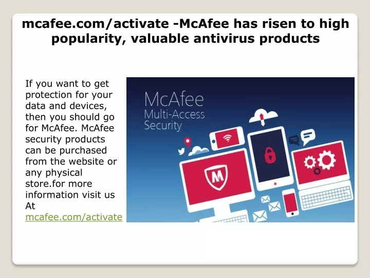 mcafee com activate mcafee has risen to high