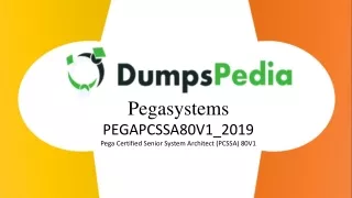 PEGAPCSSA80V1_2019 Exam Braindumps