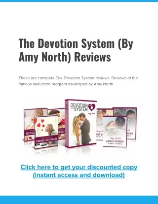 The Devotion System Amy North Reviews and Discount