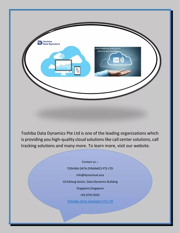 toshiba data dynamics