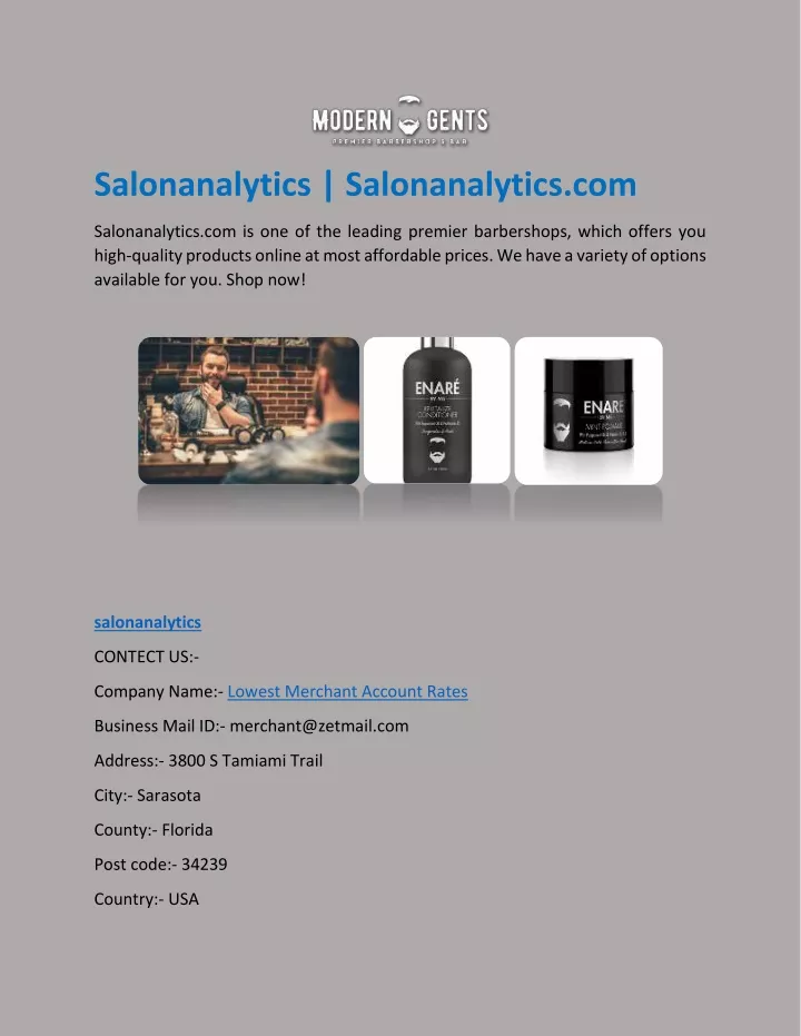 salonanalytics salonanalytics com