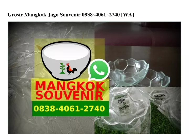 grosir mangkok jago souvenir 0838 4061 2740 wa