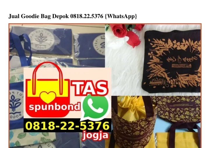 jual goodie bag depok 0818 22 5376 whatsapp