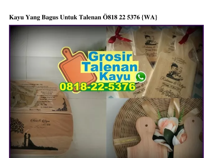 kayu yang bagus untuk talenan 818 22 5376 wa