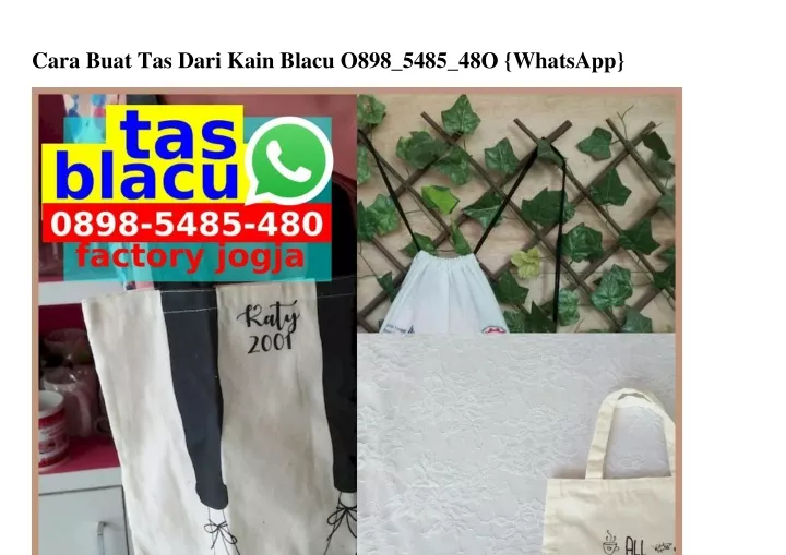 cara buat tas dari kain blacu o898 5485