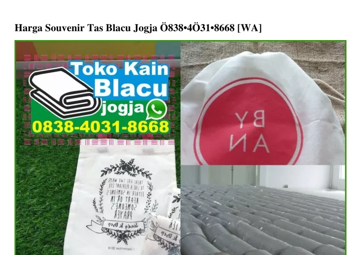 harga souvenir tas blacu jogja 838 4 31 8668 wa