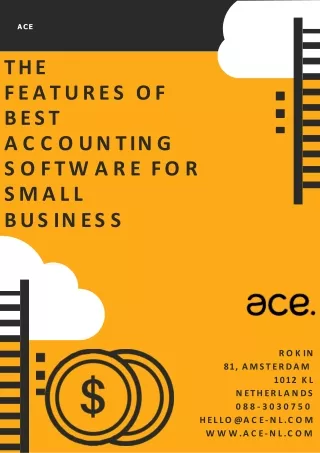 Know The Features of Best Accounting Software For Small Business