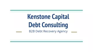 Kenstone Capital - What is B2B Debt Collection Process
