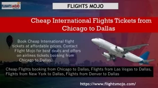 Cheap Flights to Dallas
