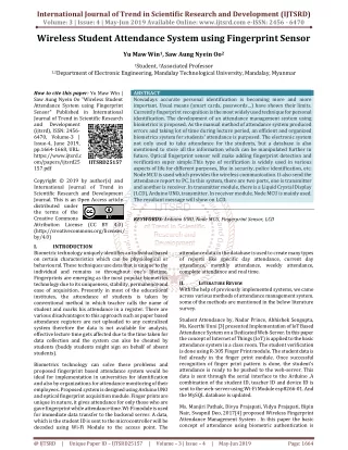 international journal of trend in scientific