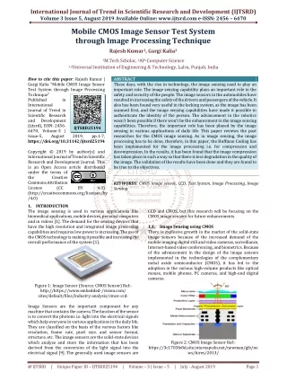 international journal of trend in scientific