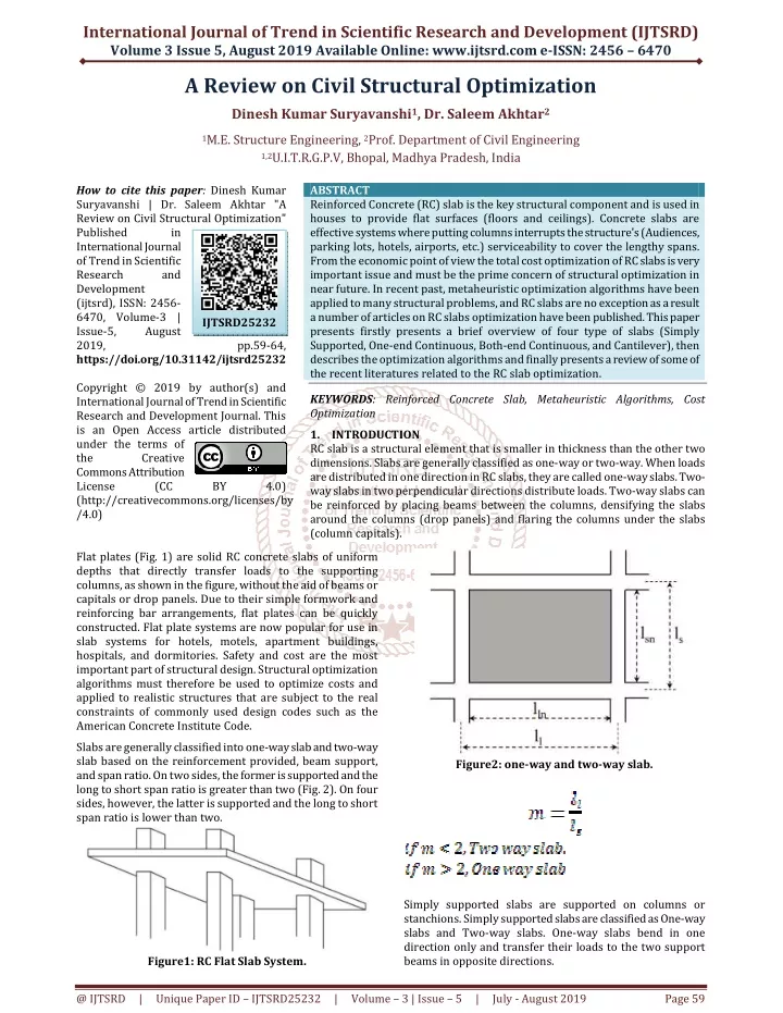 international journal of trend in scientific