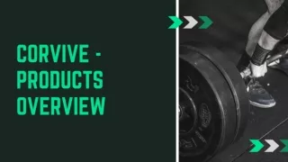 CorVive - Products Overview | Buy The Best Supplement