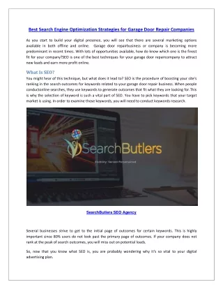 SearchButlers SEO Agency