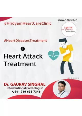 Get Heart disease treatment at Hridyam Heart Care Clinic