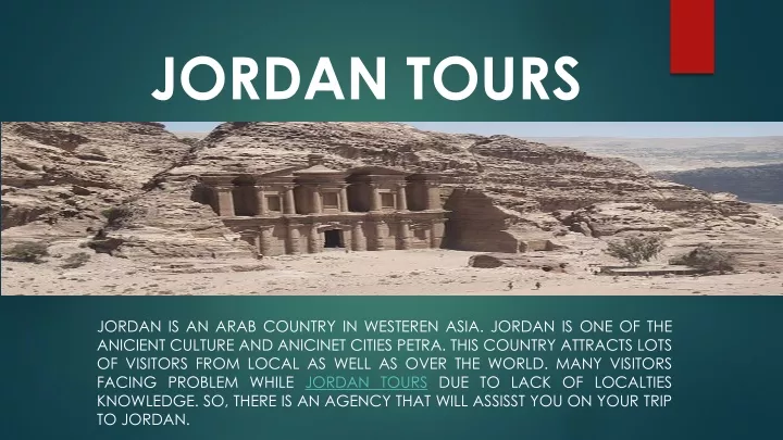 jordan tours