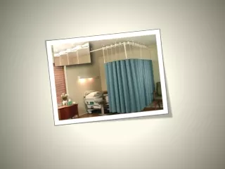 Hospital, medical bed privacy curtains in Bangladesh