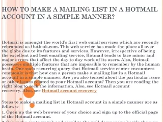 Hotmail Support Phone number if looking for the best deal