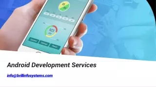 Android development services online