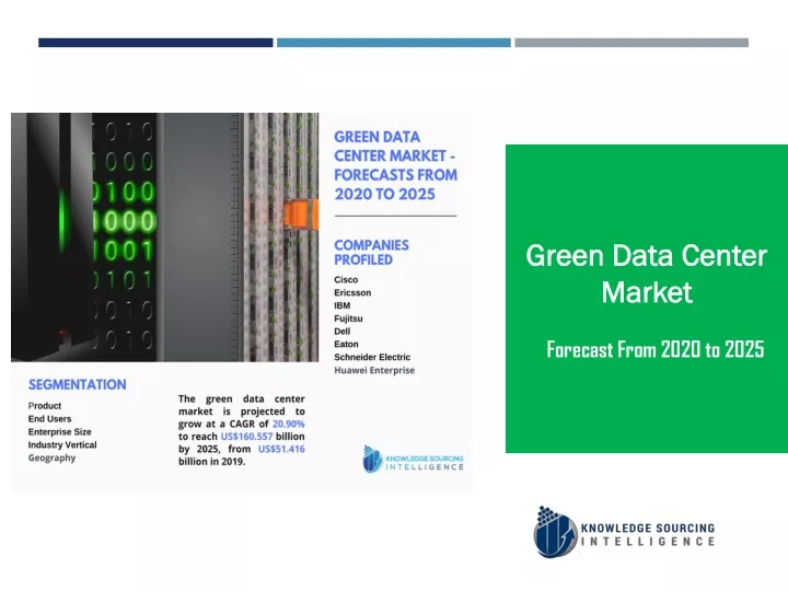 green data center market forecast from 2020