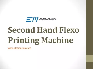 Buy Flexo Printing Machine At Reasonable Rice