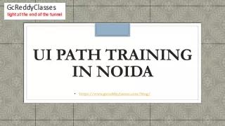 ui path training in noida