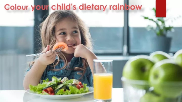 colour your child s dietary rainbow