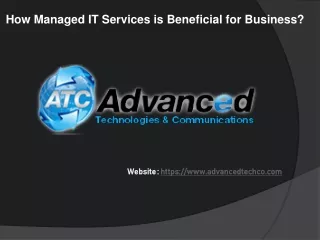 how managed it services is beneficial for business